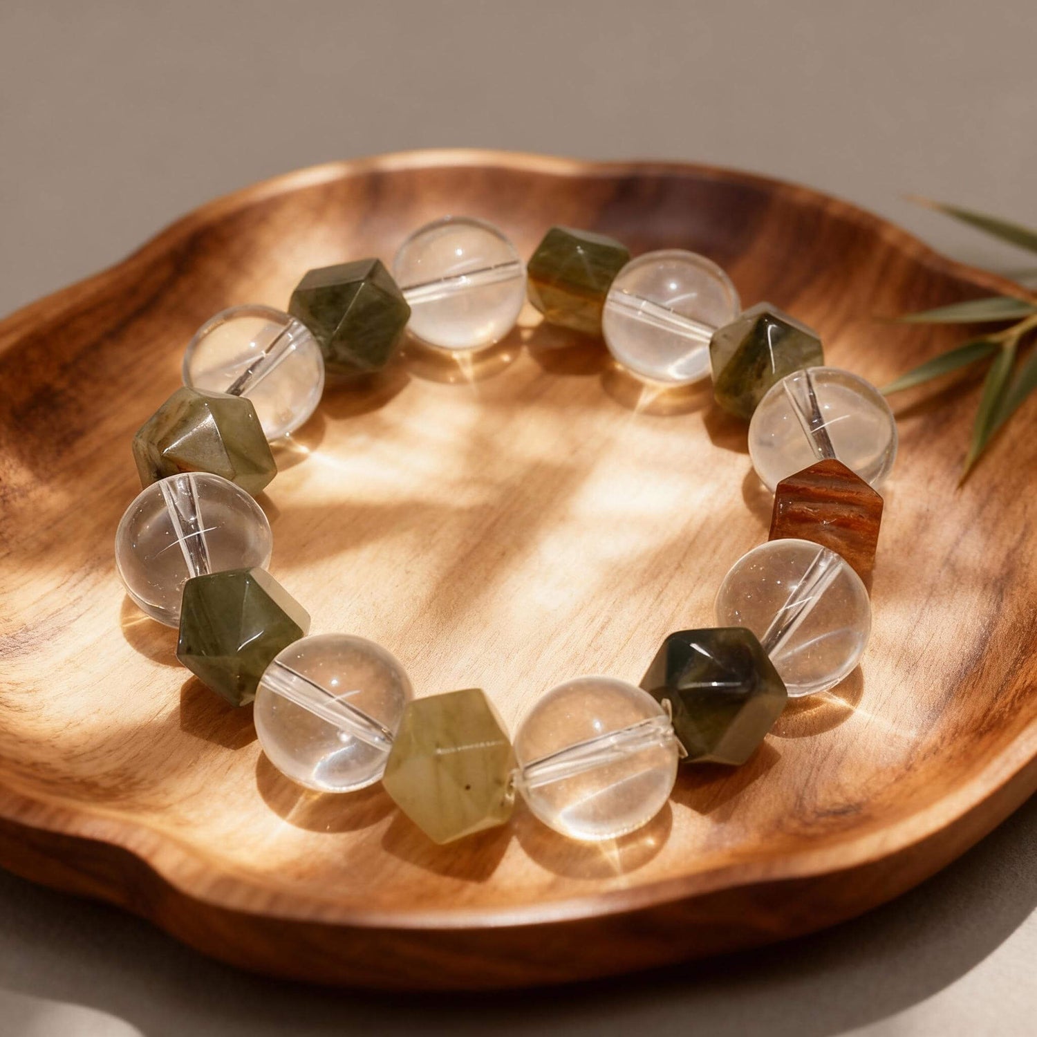 The Growth Alchemy Bracelet of Clear Intent & Tangible Bloom