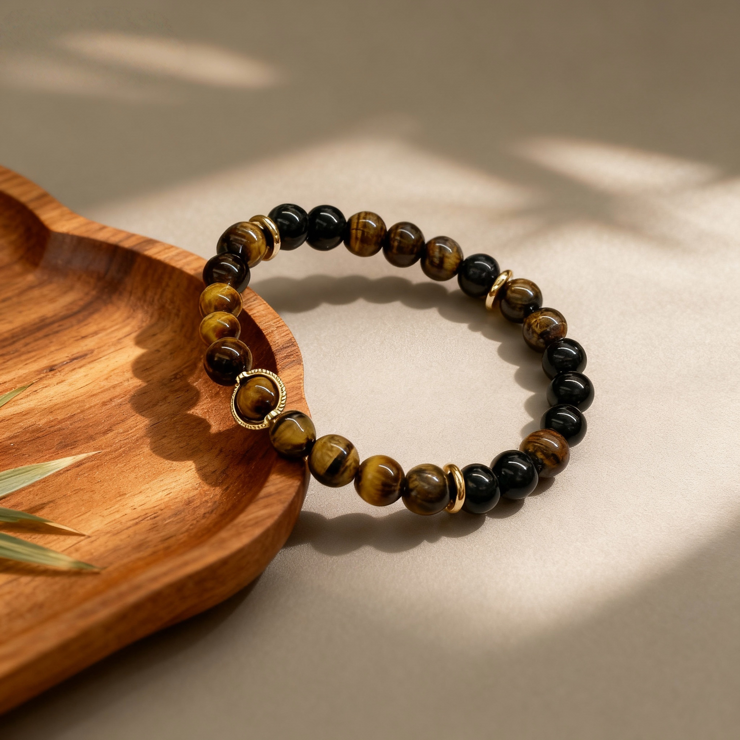 Guarded Core, Bold Aura: Energy Ring Bracelet