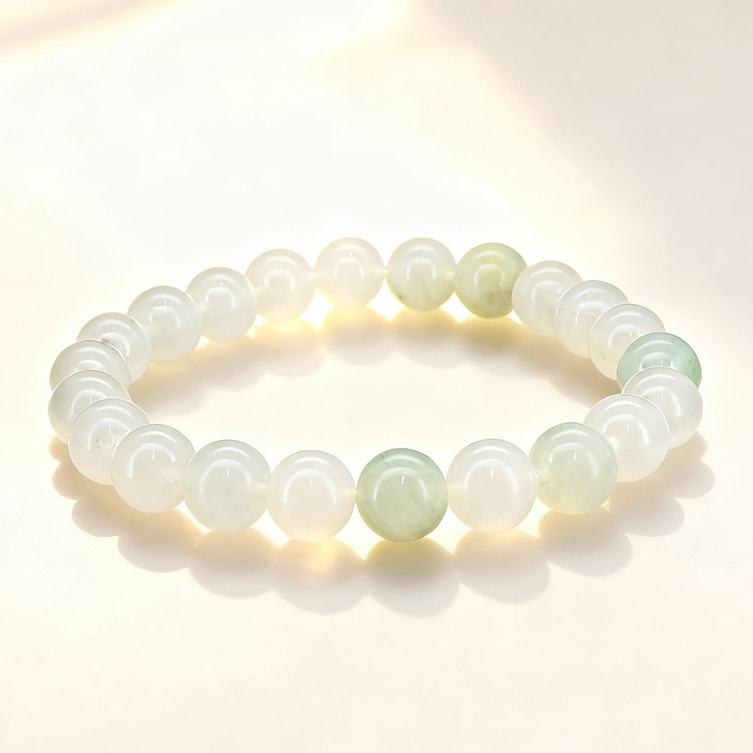 Tian Shan Jade Bracelet for Personal Growth & Vitality
